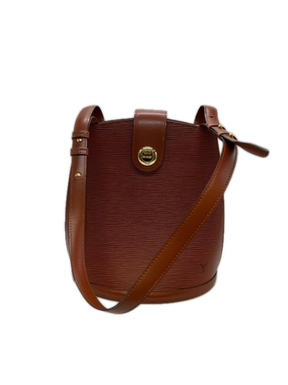 Louis Vuitton Shoulder Bag Epi Cluny Brown